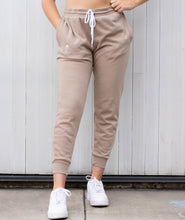 Load image into Gallery viewer, Comfy tan sweatpants 
