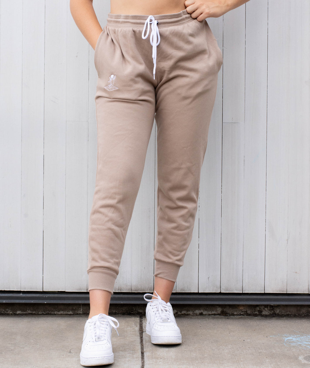 Comfy tan sweatpants 